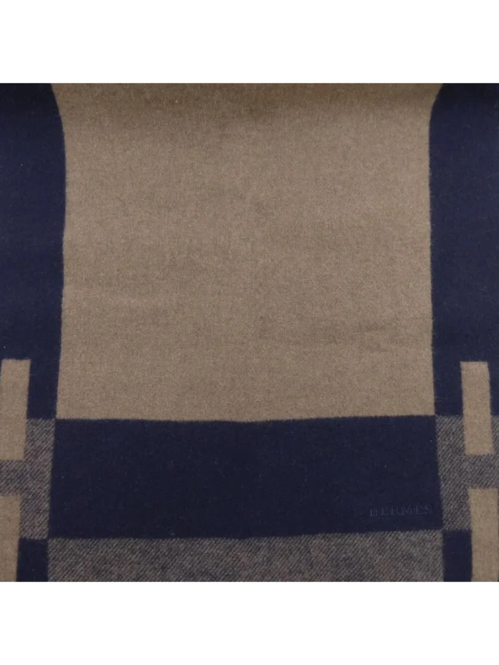 Hermes Passant Scarf Navy